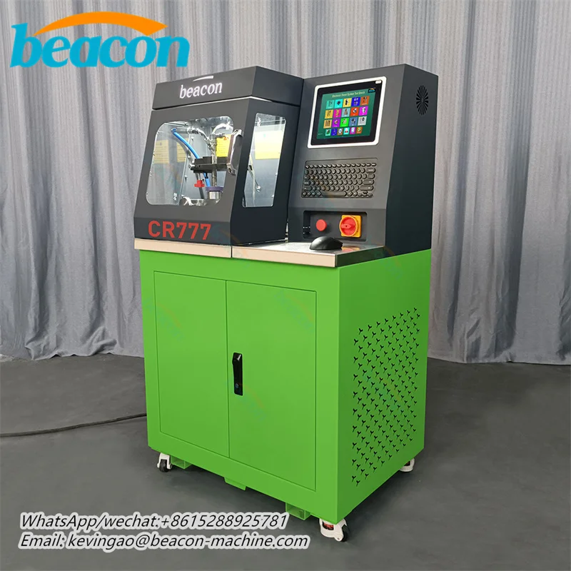 Beacon CR777 Common Rail Diesel Injector Nozzle Piezo Injector Repair Test Bench Calibration Machine Bank