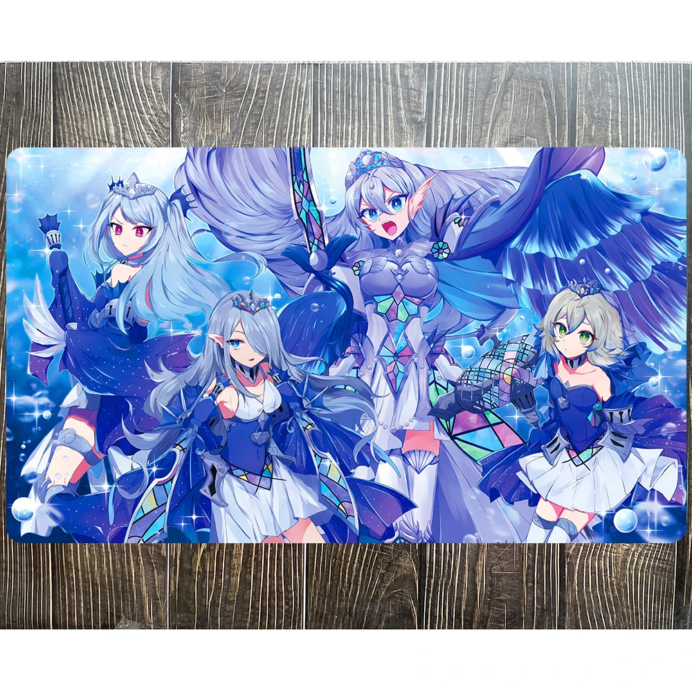 Yu-Gi-Oh Playmat Tearlaments Scheiren Havnis Merrli Rulkallos Game Card Pad YGO Mat KMC TCG Mat-6