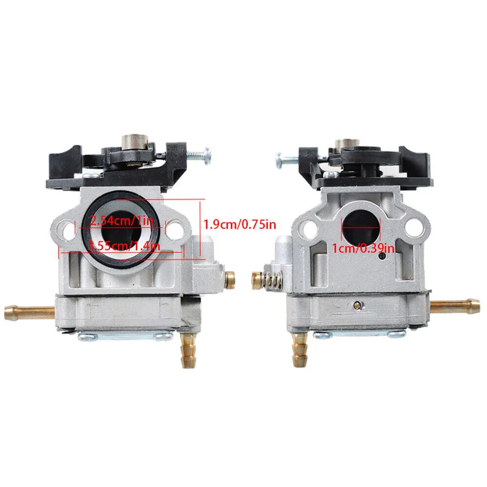Imagem -06 - Carburador Para-ryobi Rltgm25cs Rlt254fcdsn Rlt254fsdsn Rbcgm25bb Rbcgm25ss Carburador Acessórios de Reparação Ferramentas Elétricas de Jardim