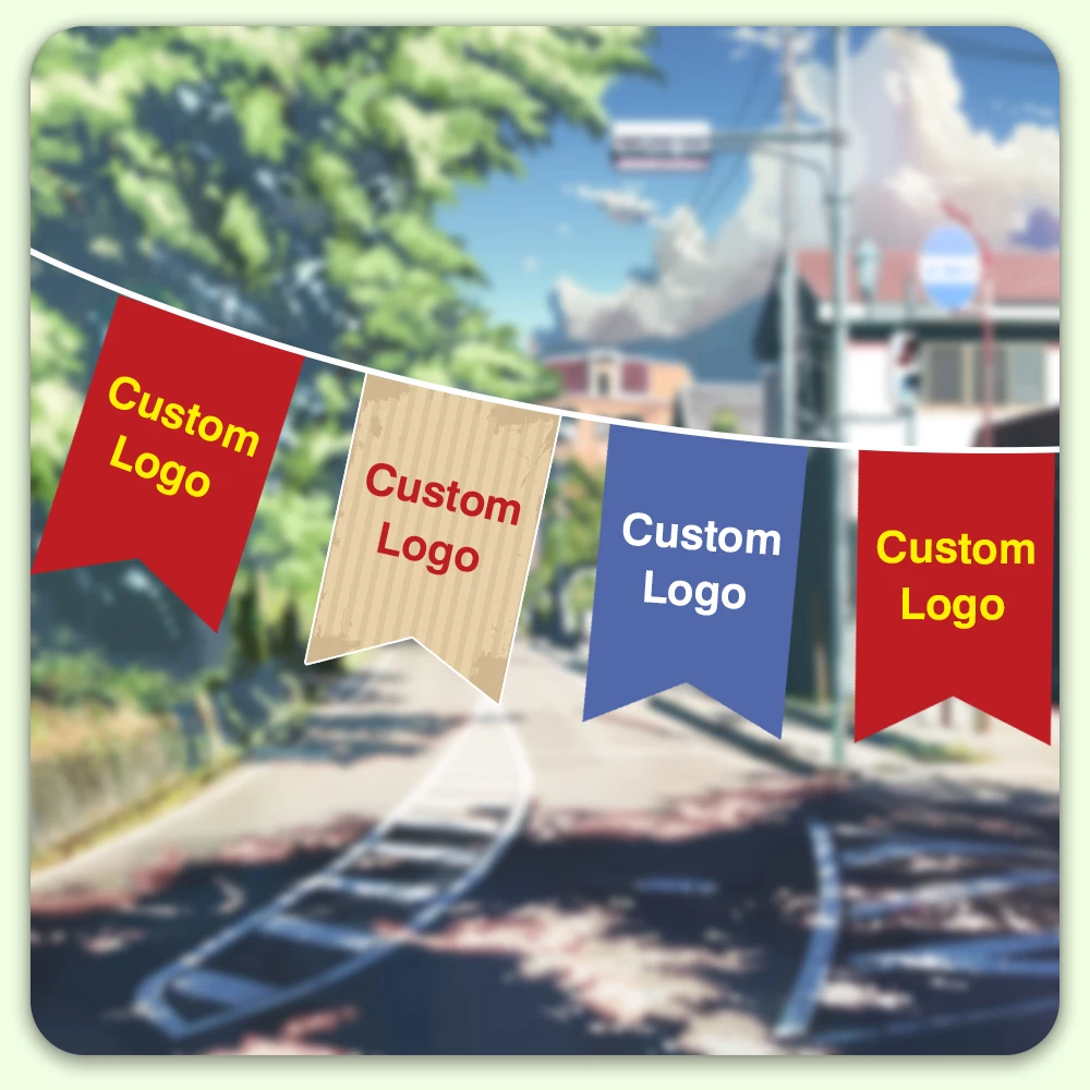Customize any pattern of string flags and party decoration flags, including 25 small flags