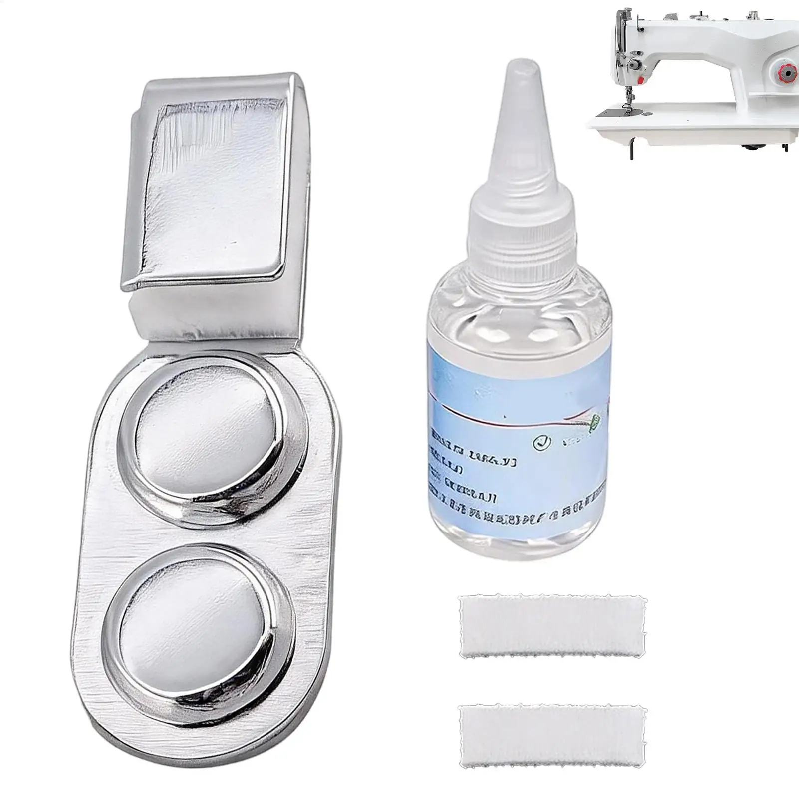 Oil for Sewing Machine Skipped Thread Care Grease Kit with Magnet Base Sewing Machine Maintenance Kit for Adult Beginner DIY