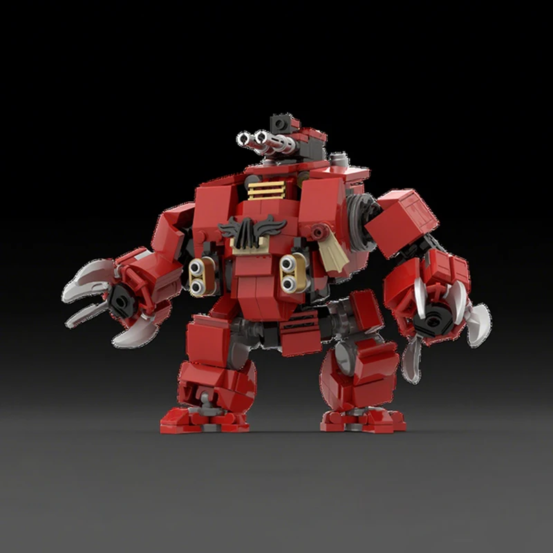 Набор для сборки модели MOC «Бруталис Дредноут» (Warhammer 40K), 400 деталей, для самостоятельной сборки, идеи для подарка на день рождения, для демонстрации и декора дома