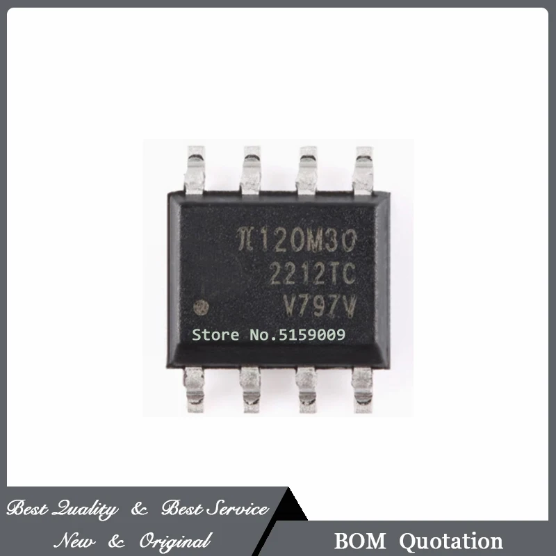 2 Pcs/Lot π120M30 3kVrms 10Mbps SOIC16 New and Original In Stock