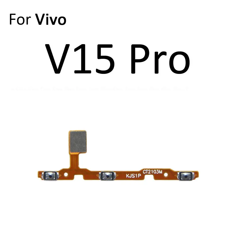 전원 켜기 끄기 키 음소거 볼륨 버튼 리본 플렉스 케이블, Vivo V19 V17 Neo V15 V11i V11 Pro 교체 부품용