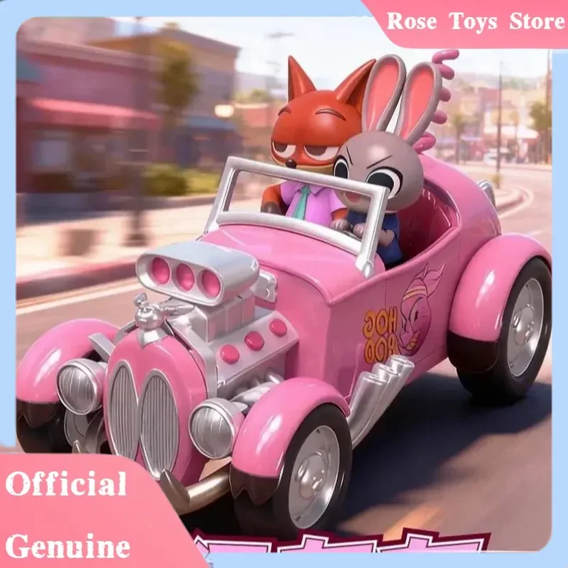 

Genuine Zootopia 2 Crazy Rides Series Blind Box Toys Nick Judy Figure Desk Ornament Collectible Model Doll Gift For Girls Fans
