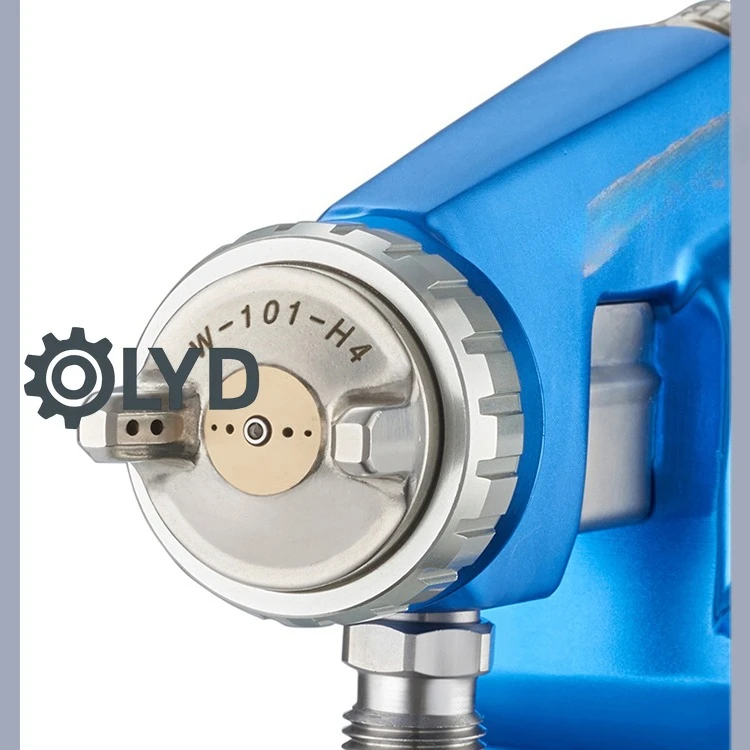 WA 101 Stainless Steel Automatic Air Spray Gun Pneumatic High Quality Pressure Multiple Precision Nozzles for Automated Coating