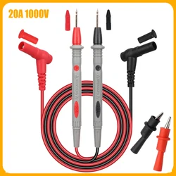 NEW Digital Multimeter Probe Test Leads 1000V 10A 20A Universal Multi Meter Tester Lead Probe Wire Pen Cable