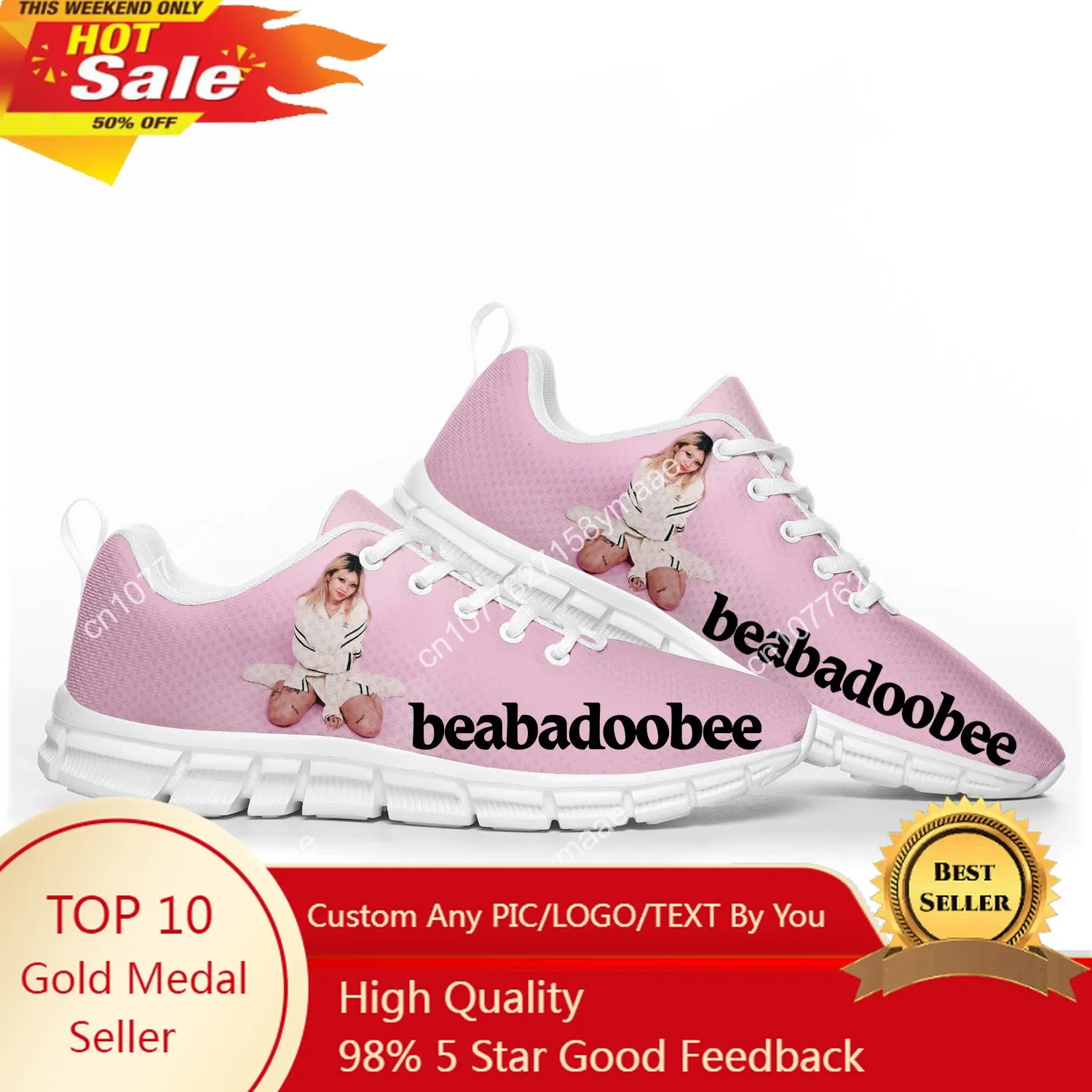 

Beabadoobee Singer Sports Shoes High Quality Mens Womens Teenager Kids Children Sneakers Legion Sneaker Customize Couple Shoe