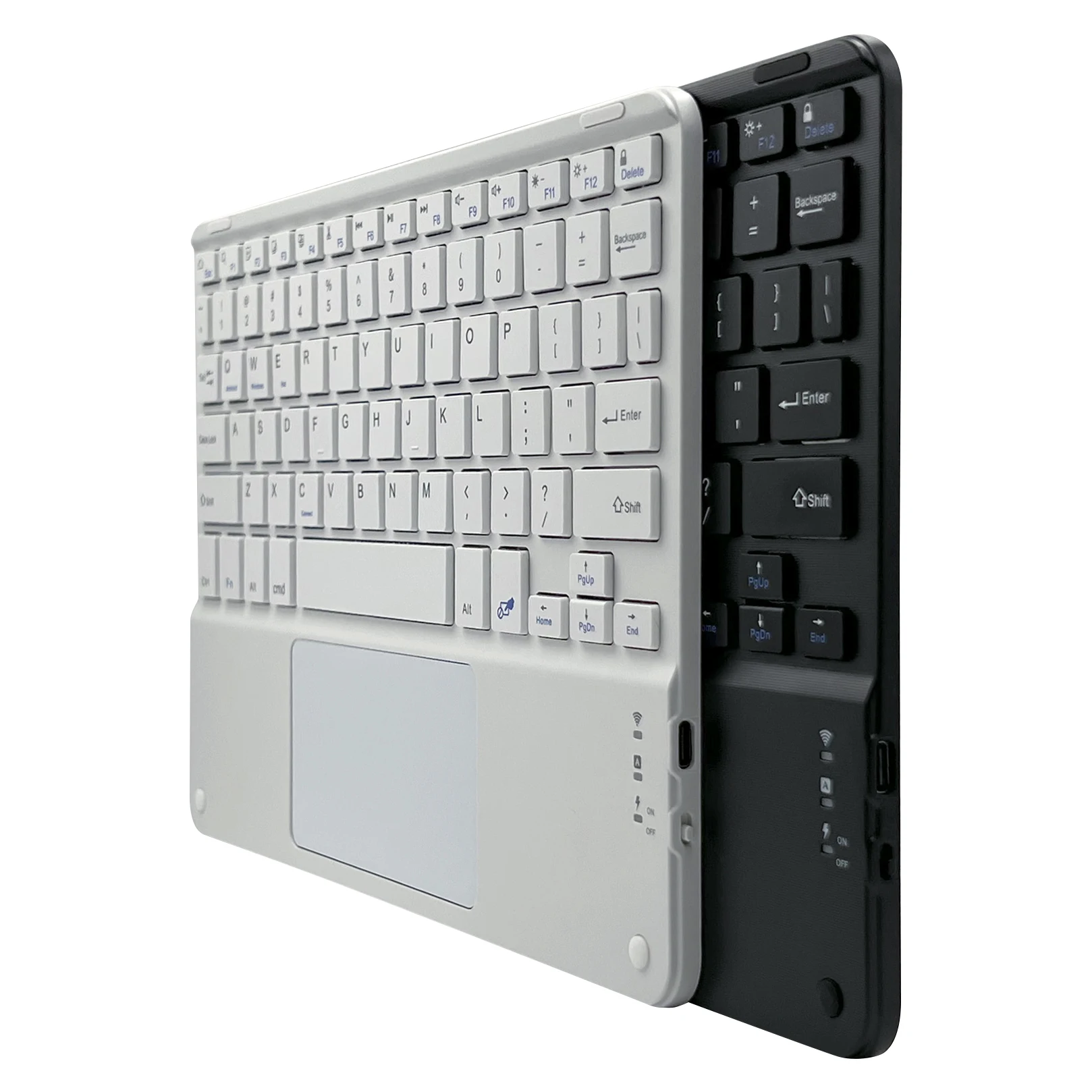 Rechargeable Bluetooth-compatible Keyboard Ultra-Slim Wireless Mouse Keyboard Set for Android Windows Tablet iPhone iPad image 4
