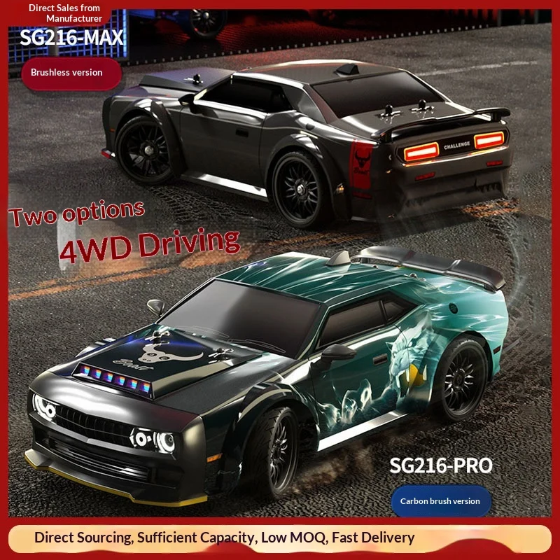 Sg216max 1:16 Scale 4wd Rc Drift Car Full Proportional High Speed Racing Dodge Challenger Model Vehicle For Racing Enthusiasts