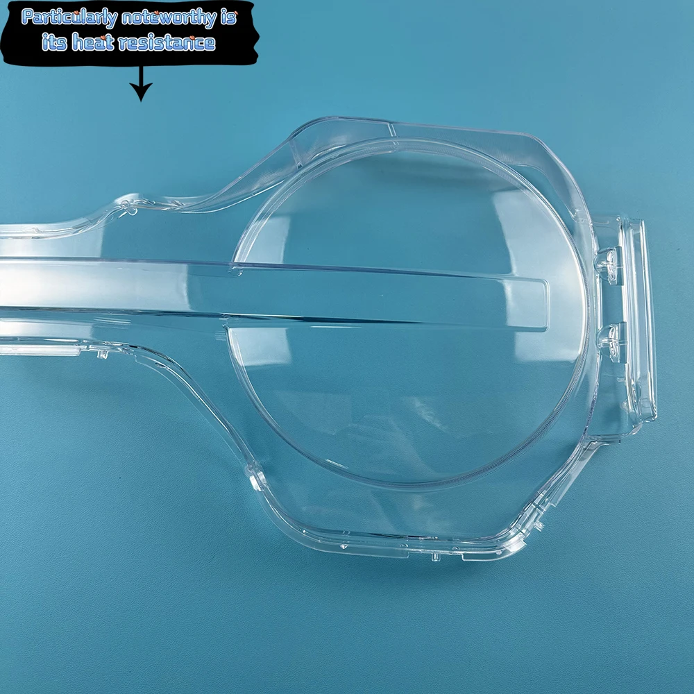 Per Ford Bronco 2021 2022 2023 Faro Alloggiamento Maschera Trasparente Copertura Faro Borsette Plexiglass Sostituire Lente Originale
