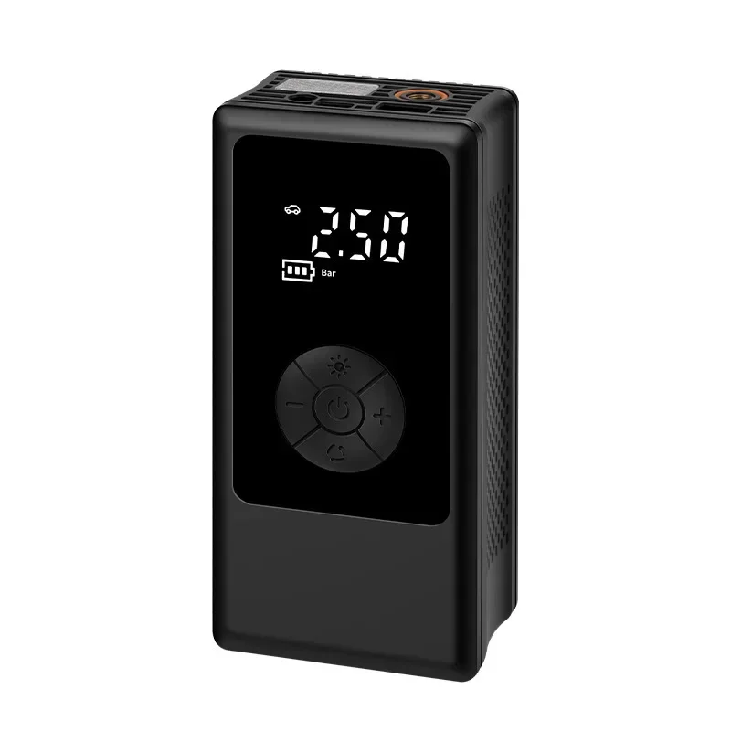 مضخة نفخ إطارات السيارة المحمولة متعددة الوظائف شاحن الهاتف المحمول في حالات الطوارئ قوة البنك نموذج جديد ضاغط هواء السيارة