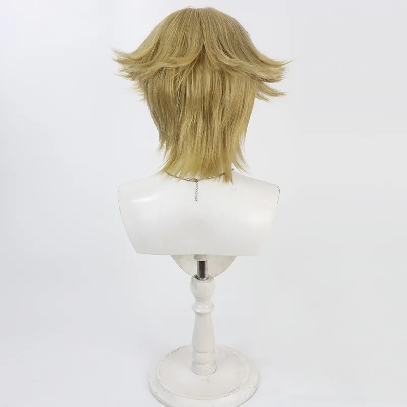 アイデンティティ V 警察官レストレッドコスプレウィッグアニメゲームロールプレイパーティー衣装小道具人工毛耐熱繊維