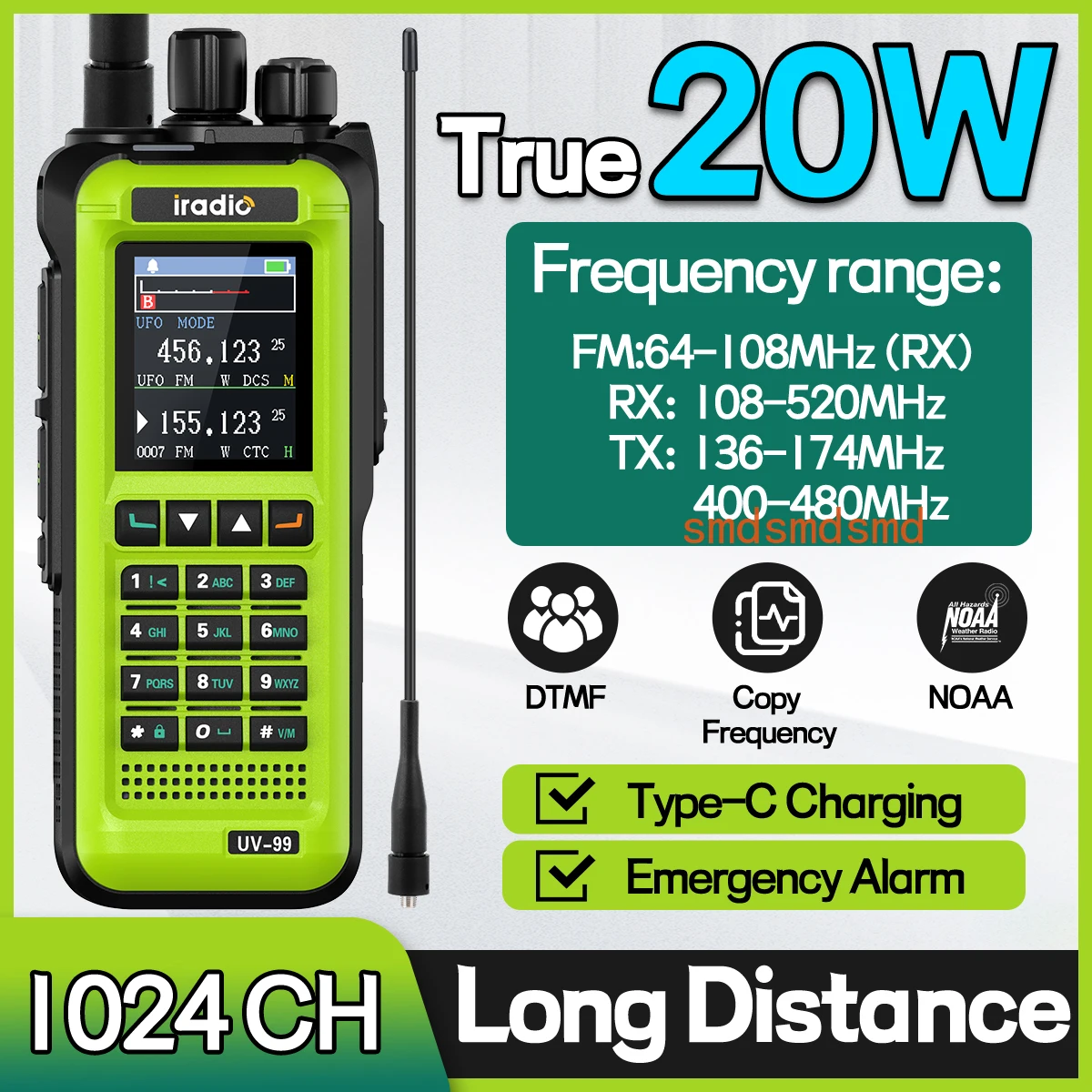 UV-99 20W Air Band … - image