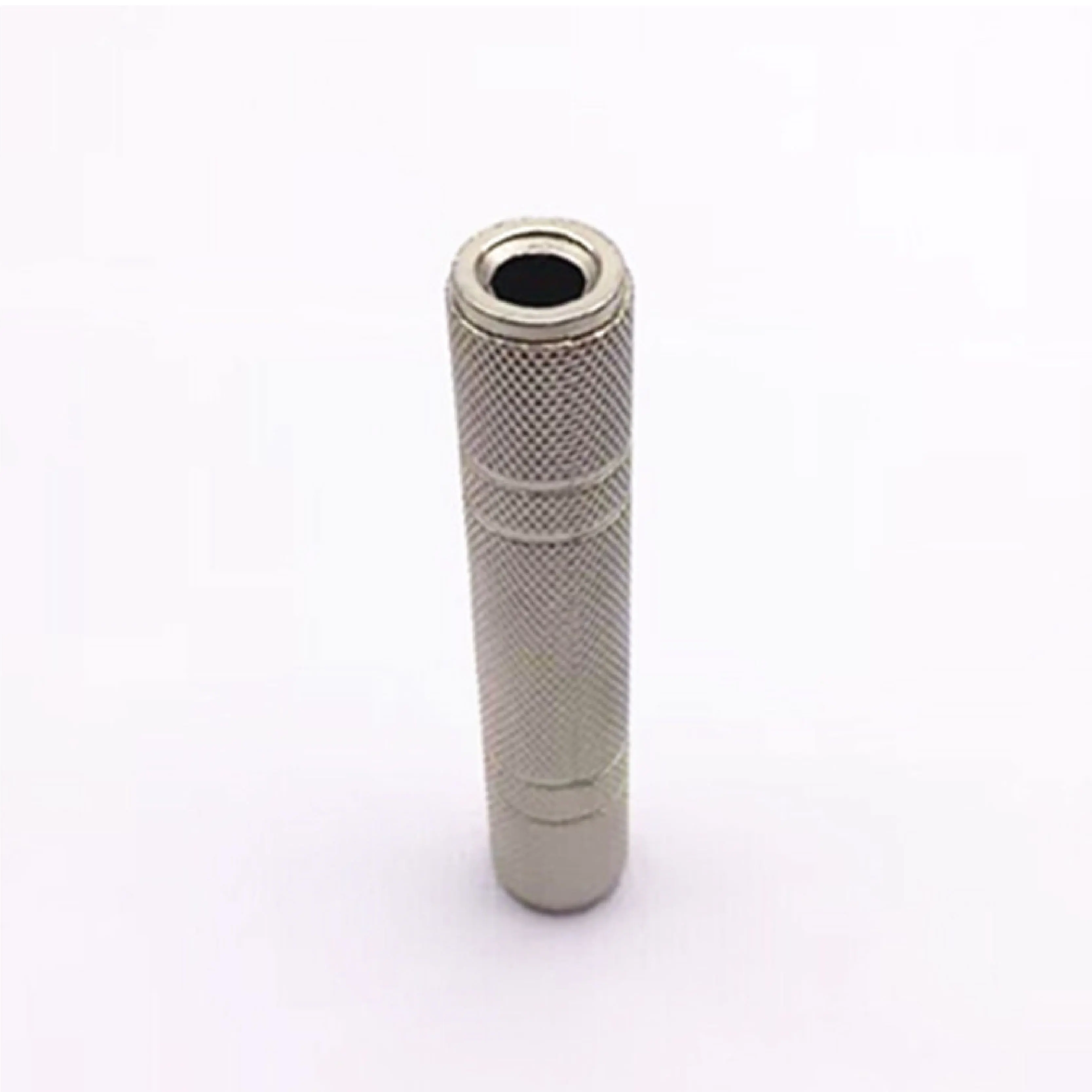 6.35mm Audio Extender Coupler Female To Female Connector for Headphone Jack Patch Cables and Audio Rack