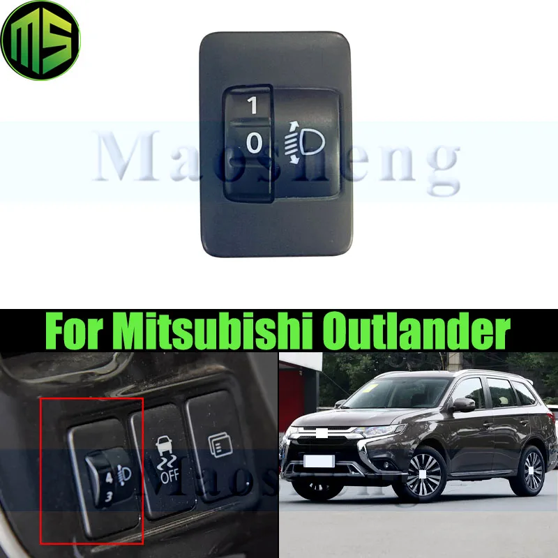 

Maosheng Headlight Adjustment Switch For Mitsubishi Outlander Headlight Level Adjustment Switch 8614A269