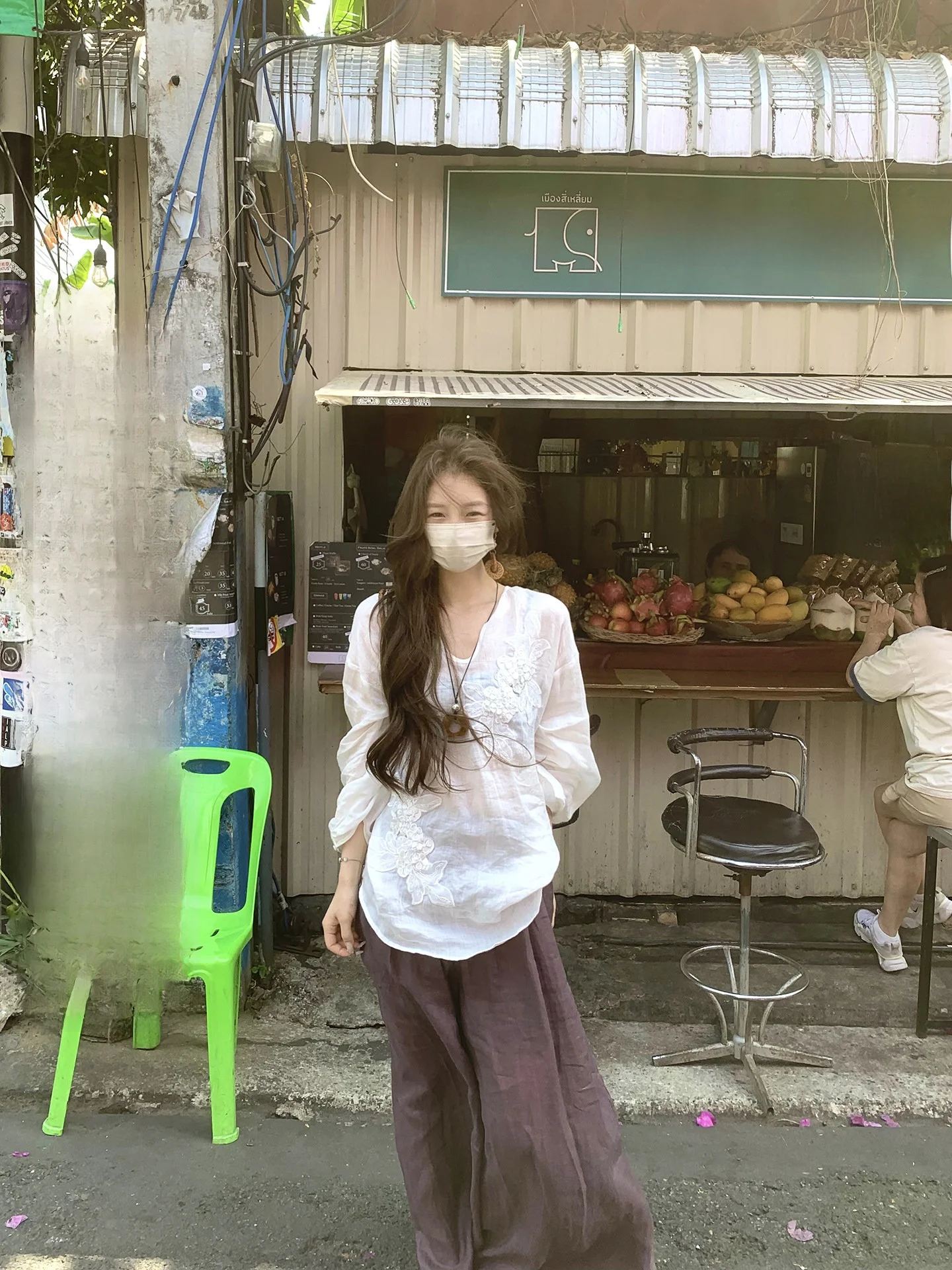 

XXIIUU Heavy Industry Design Women's Linen Shirt Loose Long Sleeve White Base Layer Top Korean Style Summer New Arrival