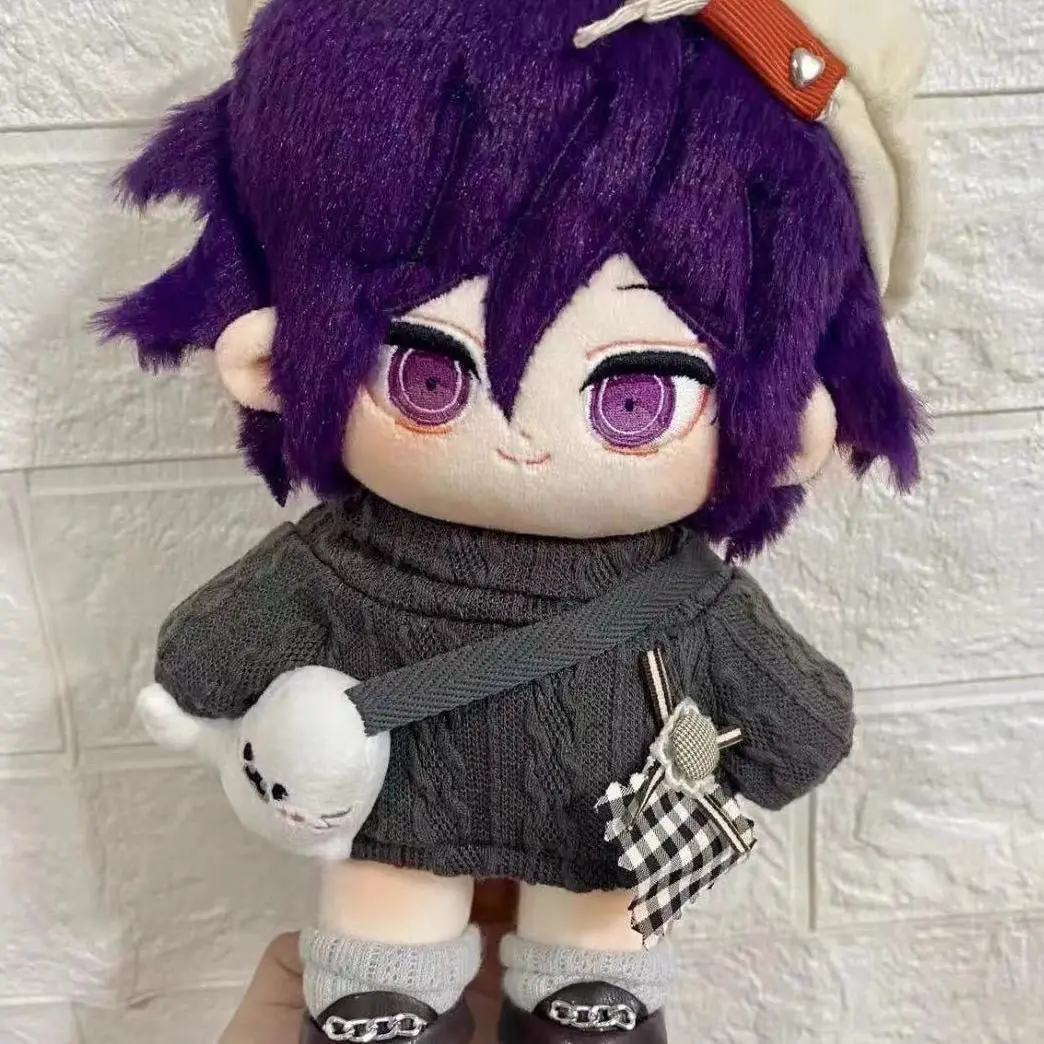 

Stuffed Anime 20cm Danganronpa Kokichi Ouma Cotton Doll Toys COS Children Adults Dress-up Plush Toys Gifts or Fan Collection