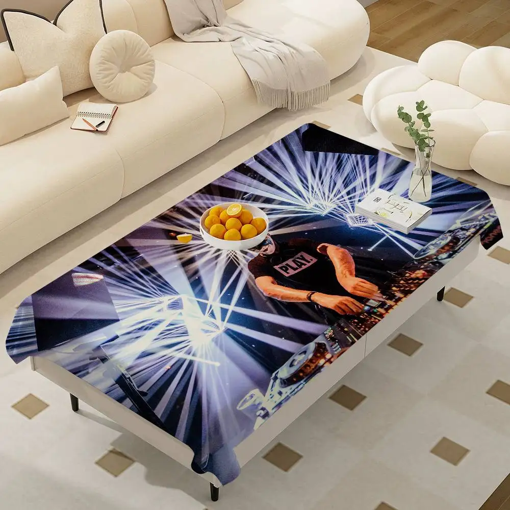 DJ Boris Brejcha Tablecloth Birthday Party Wedding Christmas Table Cover Wipe Desk Cloth Decor Covers Rectangle