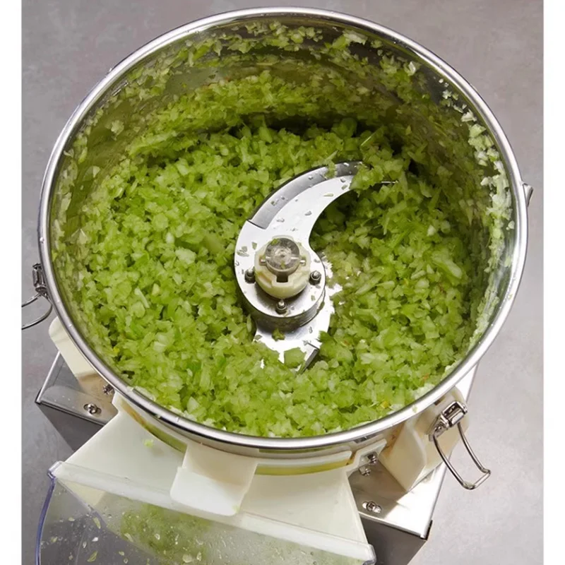 Mesin Pemotong Sayur Mesin Penghancur Sayuran Listrik Komersial Mesin Pengisi Sayuran Pemotong Ayam Makan Peternakan