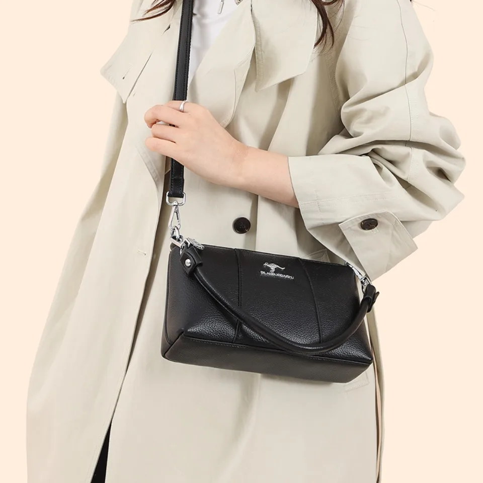 High Quality Luxury Handbags For Women Bags Designer Solid Color Pu Leather Multi-Pocket Shoulder Bags Women Crossbody Bag Sac