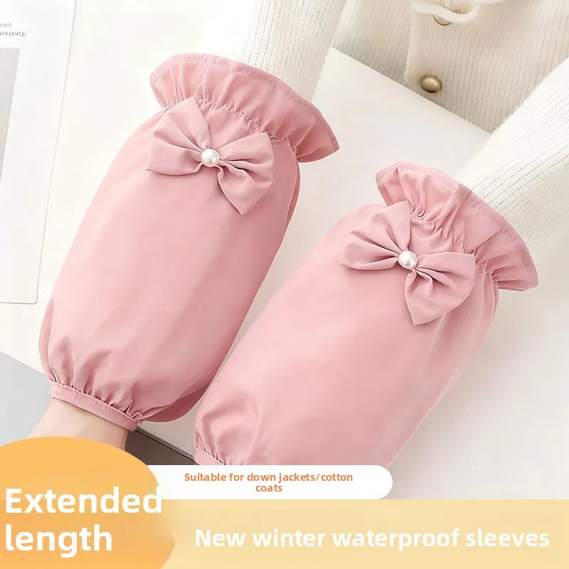 

Office Women's Sve Covers Knot Waterproof Oil Resistant Dir Proof Downproof Cute Faionable One Size Fits All