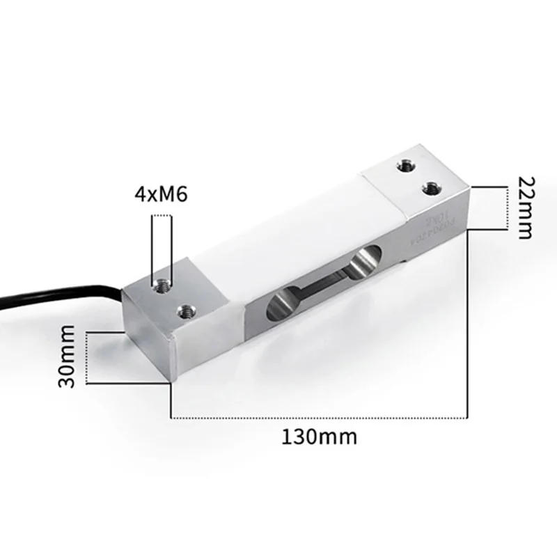 130mm Weighing Sensor and Weight Display Controller Load Cell Kit High-Precision Electronic Weighing Accessories Combination