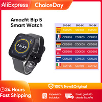 Amazfit Bip 5 Smart Watch 1.91“ Display Fitness 120+ Sports Modes, Heart Rate  Sleep Monitoring for men's women android Phone