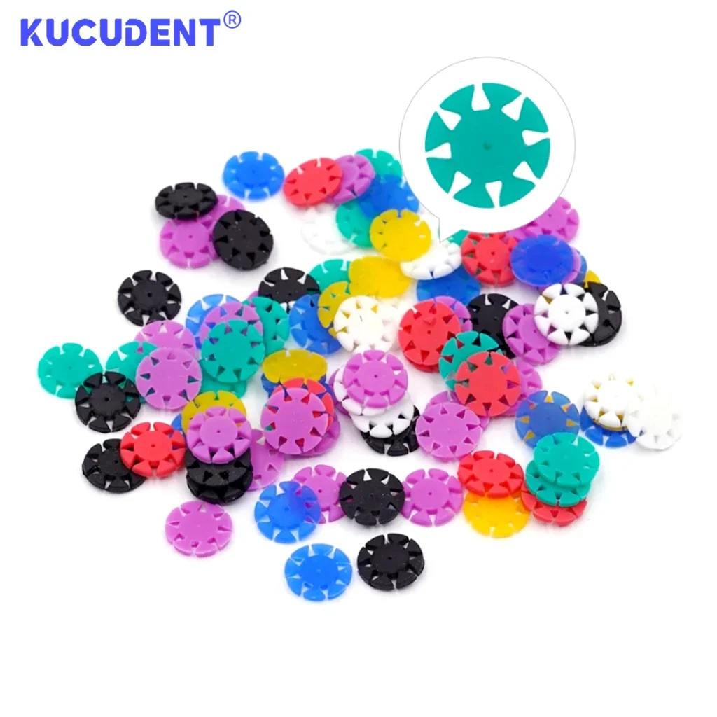 100Pcs/Pack Dental Endo Stopper Silicone Marking Rings for Root Canal Files Disinfection Counting Endodontic Dentistry Tools