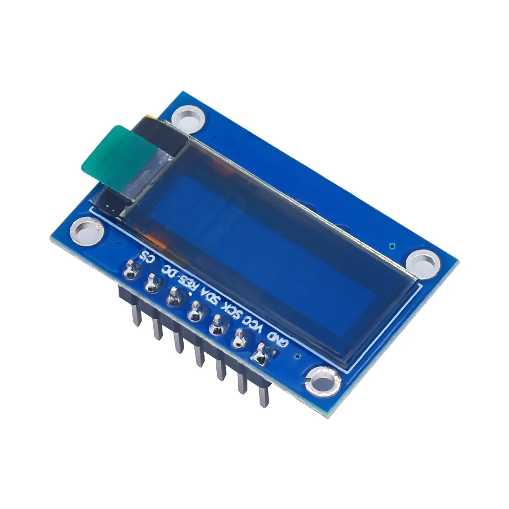 SSD1306 7PIN 0.91inch 128x32 SPI OLED Module 0.91" OLED Display Module White Blue OLED Screen Board For Arduino