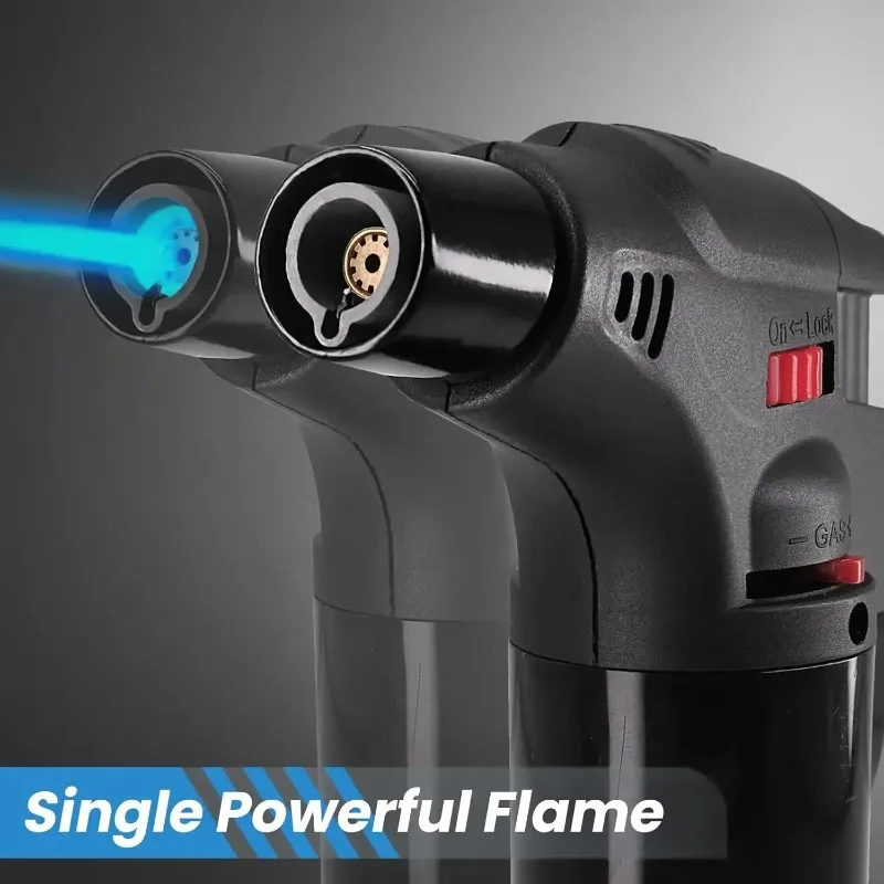 

8 Packs of Torch Lighter Butane Refilled Jet Flame Windproof Torch Lighter Candle Fireplace Camping Barbecue Kitchen 2025 New