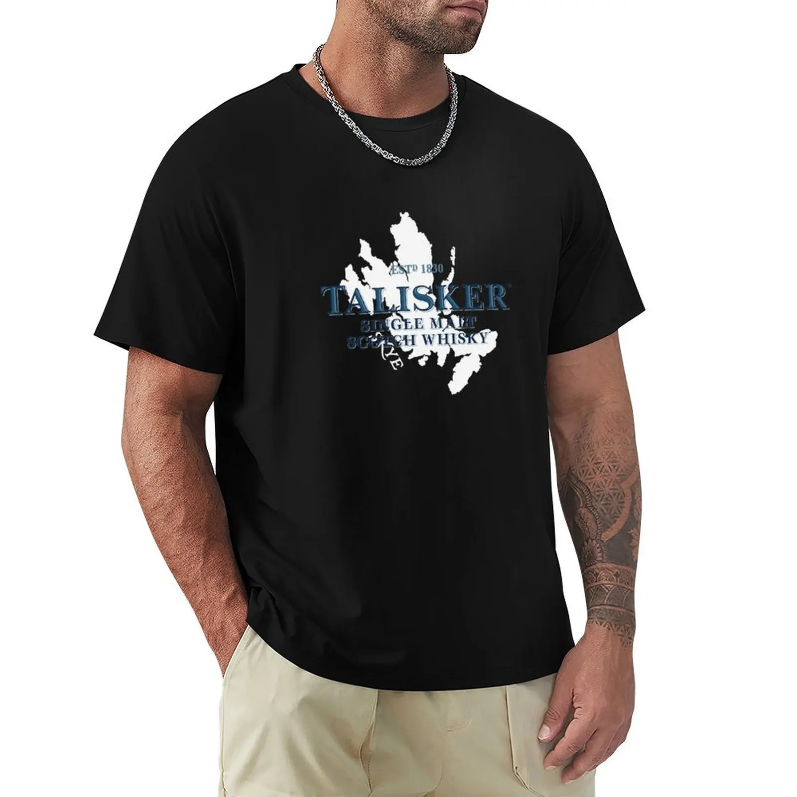 Best `drink Talisker World T-Shirt Basic Regular Fit Casual T-Shirt