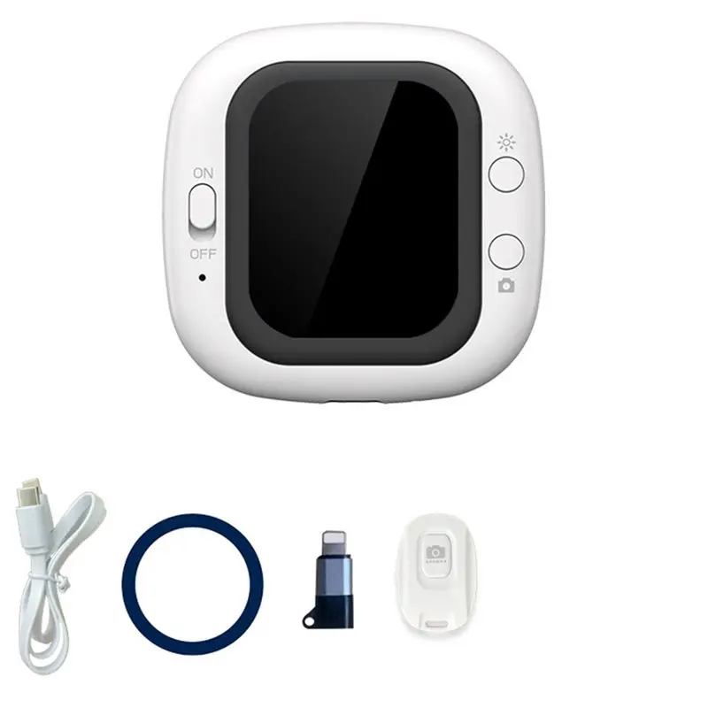 

Монитор для селфи A25P с дистанционным управлением для задней камеры телефона, магнитное крепление, проводной мини-держатель