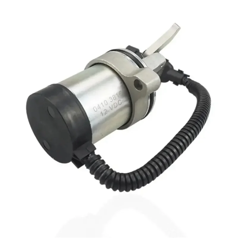 04103816   Parti dell'escavatore dell'elettrovalvola a solenoide di fiamma dell'elettrovalvola del carburante 12V per Deutz