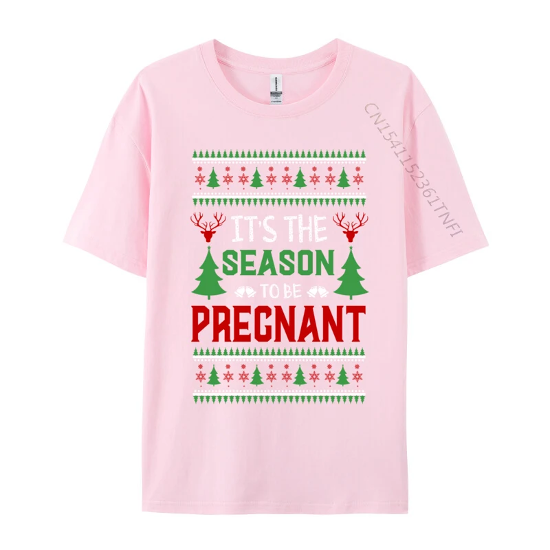 Cute Pregnancy Announcement Ugly Sweater Christmas Sarcastic Funny Christmas Gift T-Shirt Adult New Coming Tops Shirts