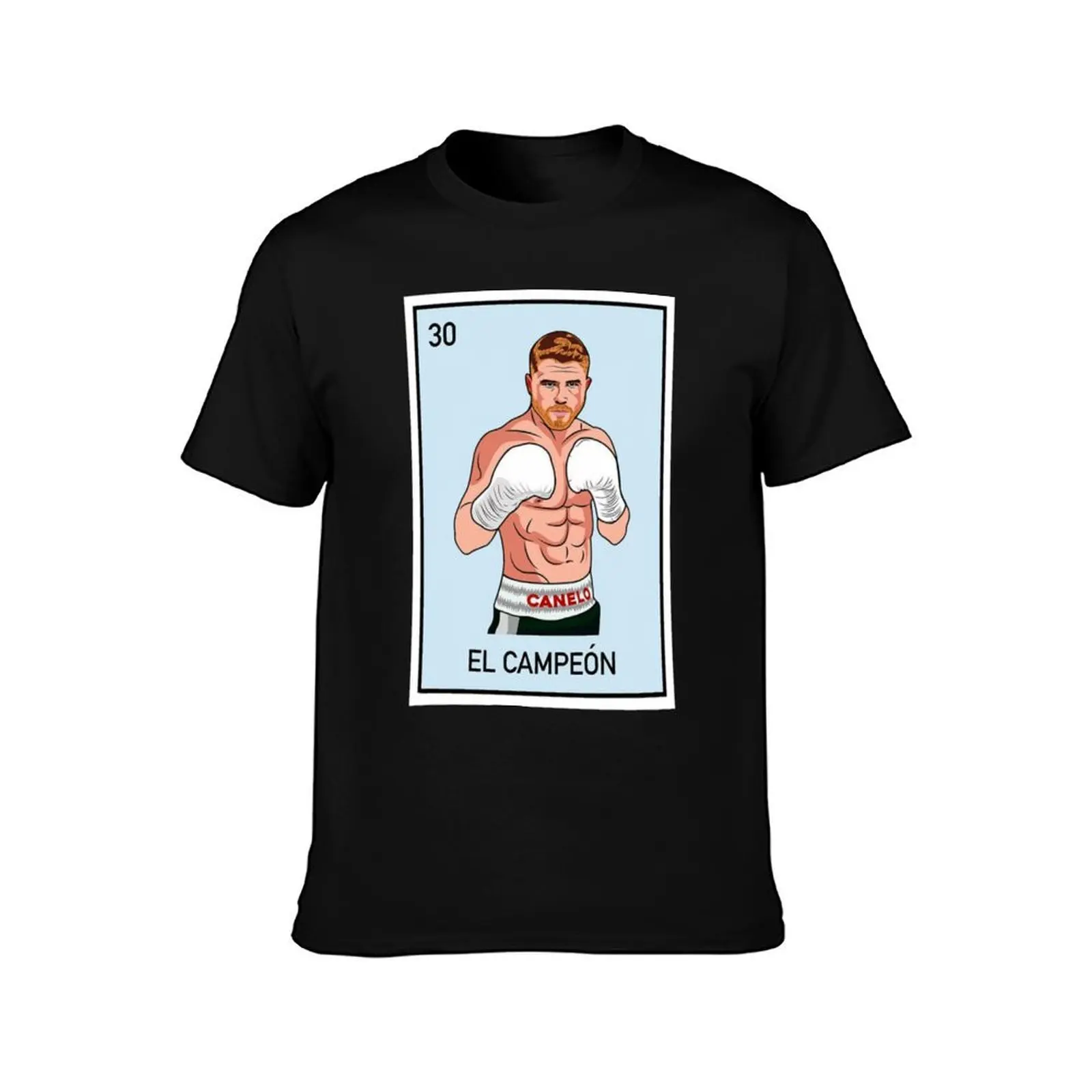 Canelo T-Shirt Large Size Short Sleeve T-Shirt