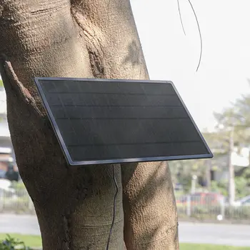Voděodolný 20W solární panel s výstupem 12V 9V 6V 5V solární nabíječka pro 4G WiFi router bezpečnostní kamera instalace dobíjecí baterie 10 nejlepší prodej 9V solární panel - №8