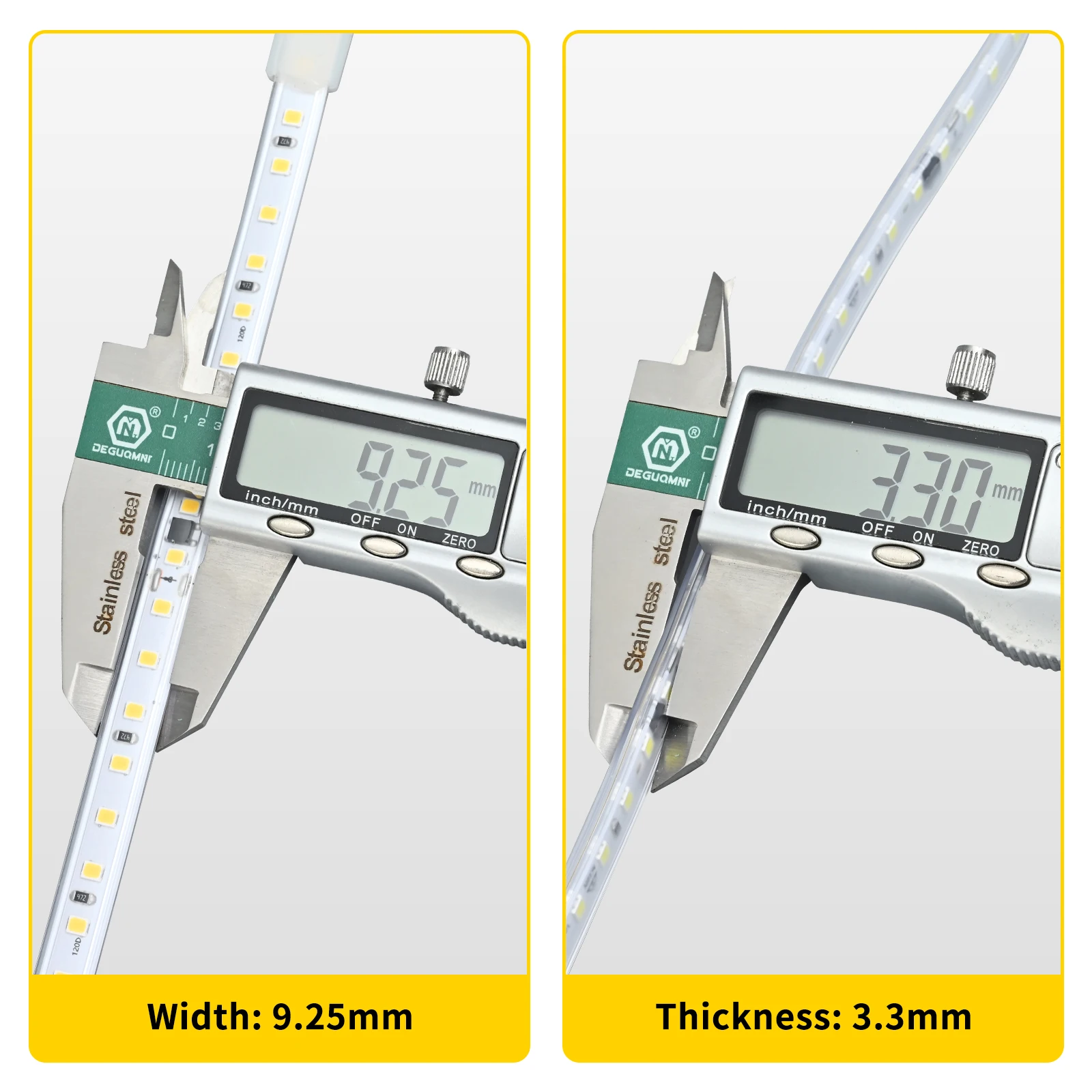 

220V Waterproof LED Strip Light High Brightness 120LEDs/m For Home Decoration Kitchen Outdoor Garden LED Light With Switch