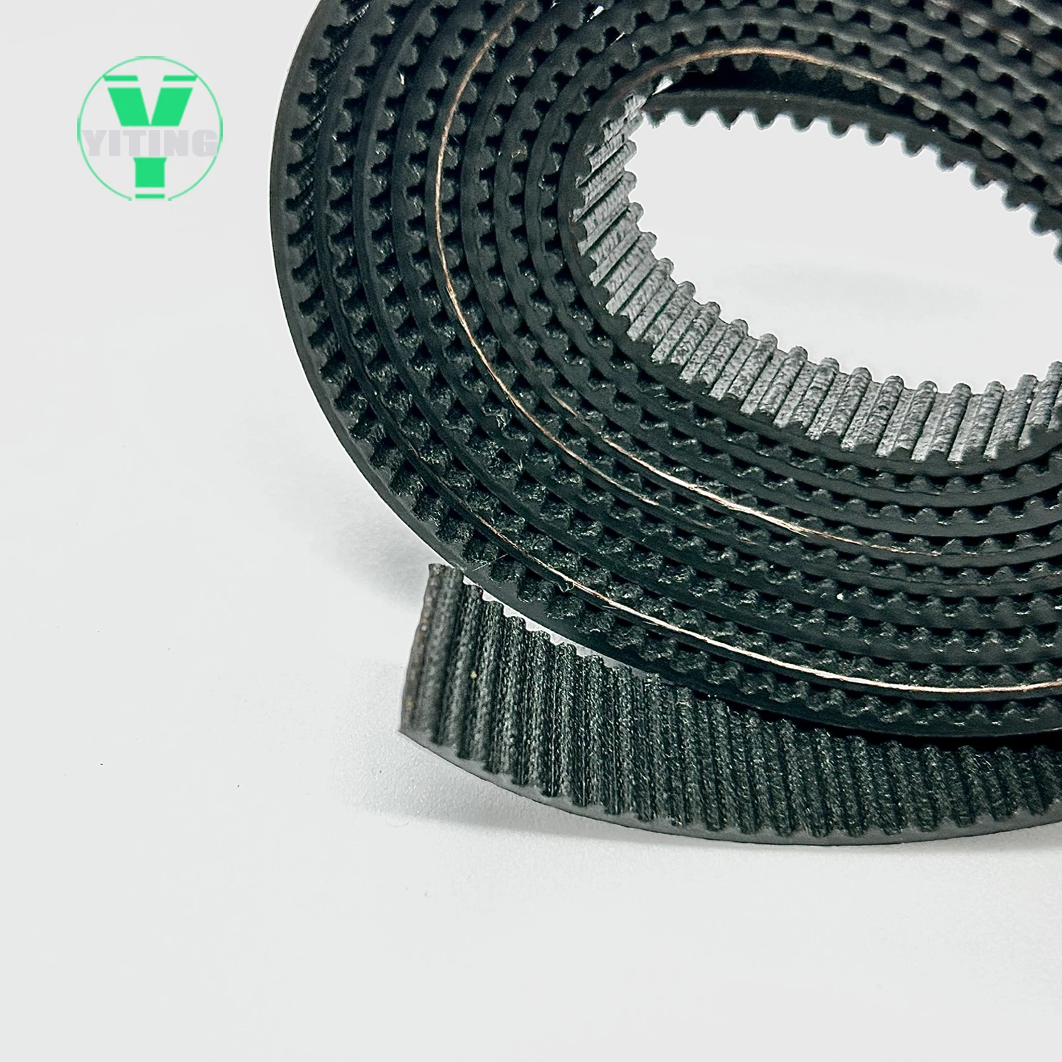 HTD-5M Open Synchronous Timing 5M Belt Anti-wear Reinforce Open Width 10/15/20/25/30/40mm Synchronous Belt Rubber Open  Belt