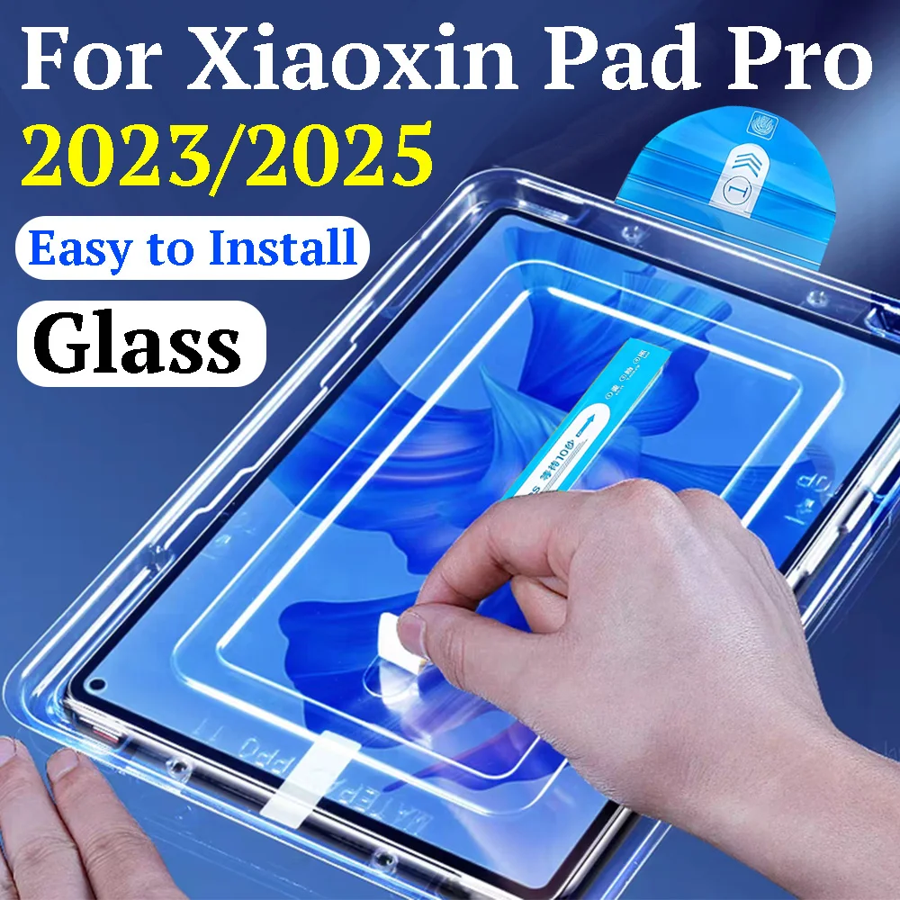 

Простая установка Защитная пленка из закаленного стекла для Xiaoxin Pad Pro 2023/2025 HD Прозрачная защитная пленка для Xiaoxin Pad 12.7