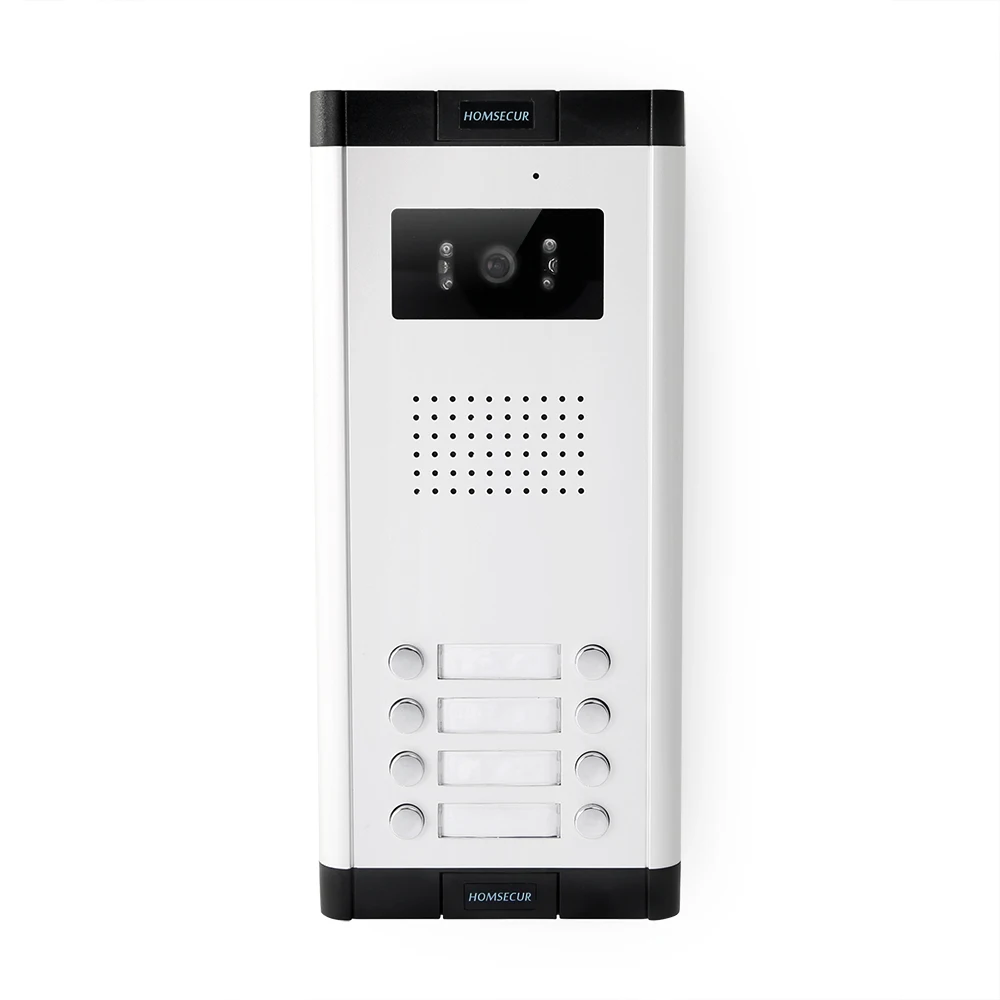XC061-8 Doorbell Camera 520C-8 Outdoor Station For HOMSECUR HDS 8-Apartment Video&Audio Smart Doorbell