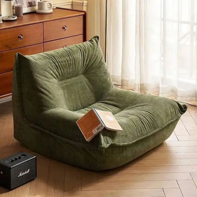 Caterpillar Sofa For Small Apartment Bedroom Balcony Fashion Single Leisure Dumpling‑Shaped Mini Sofa Home Furniture Decor