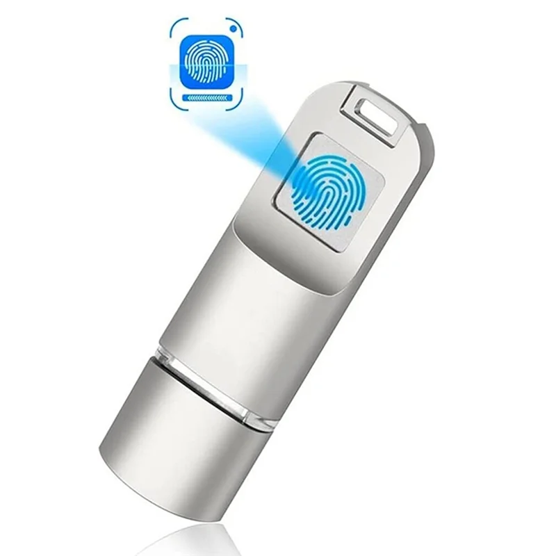 B03B-USB Fingerprint Flash Drive USB3.0 Fingerprint Flash Drive 64G Accurate Identificaiotn Privacy Management Key