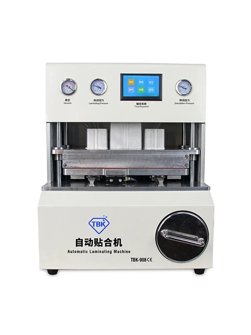 LY TBK-908 All In 1 Auto Debubble Curved Screen OCA LCD Vacuum Laminating Machine Touch Screen for Edge Screens