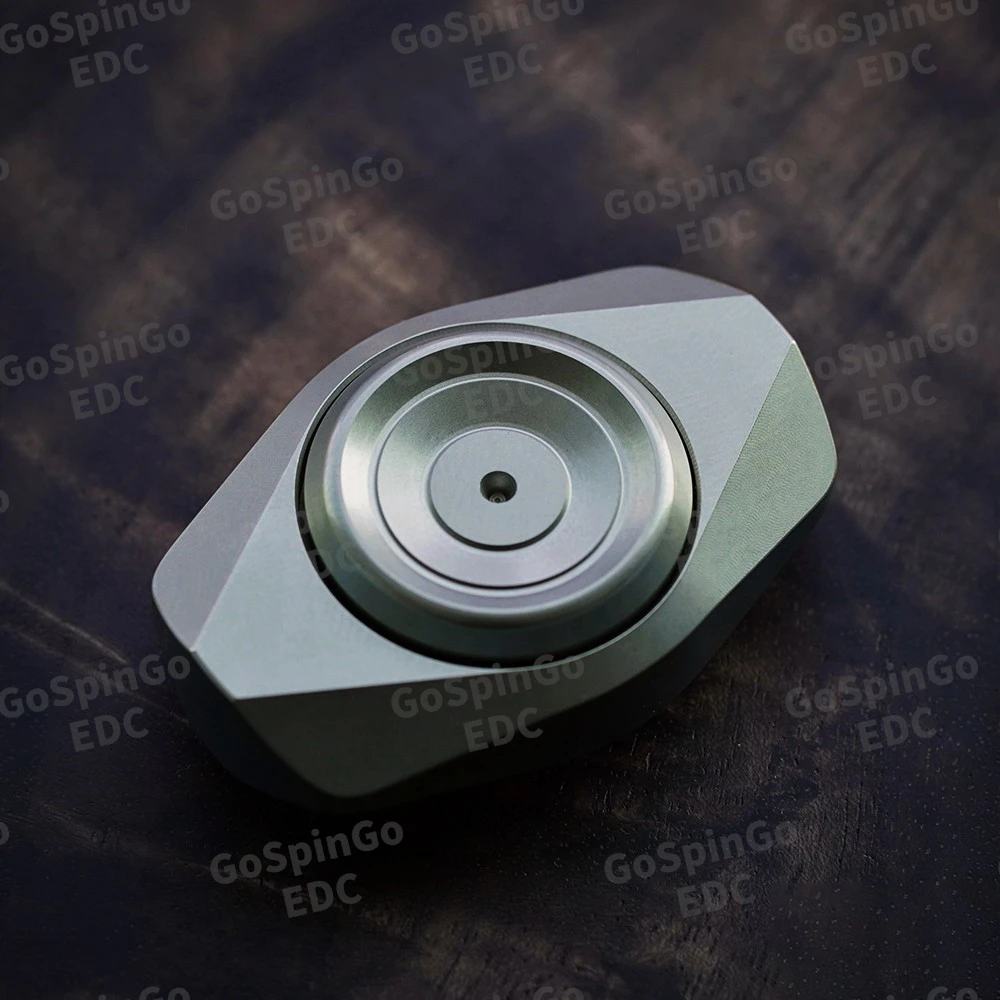 Hibernating أوزة EDC سليم تململ سبينر المعادن تململ المغازل شفرتين تململ سبينر أدوات تخفيف القلق #3