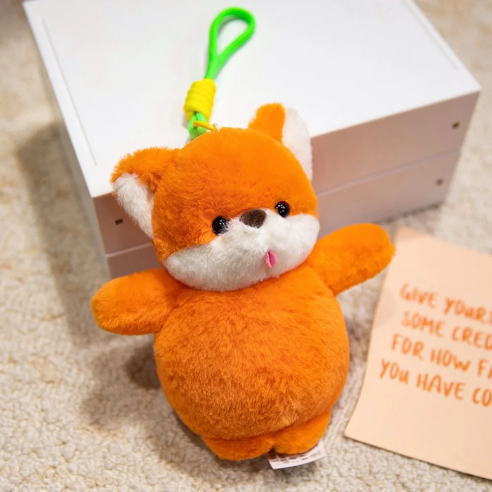 Kreative Kaninchen Capybara Plüsch-schlüsselanhänger Waschbär Flauschigen Tier Puppe Schlüsselbund Cartoon Bär Plüsch Spielzeug Kleine Anhänger Wohnkultur