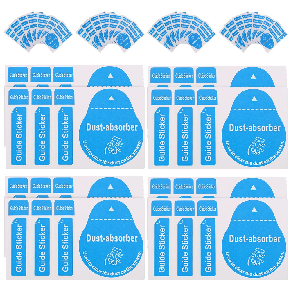 200 قطعة من ملصق غبار شاشة الهاتف LCD أداة إزالة الغبار لمستلزمات تنظيف الكمبيوتر اللوحي المحمول وملصقات منظف الشاشة #2