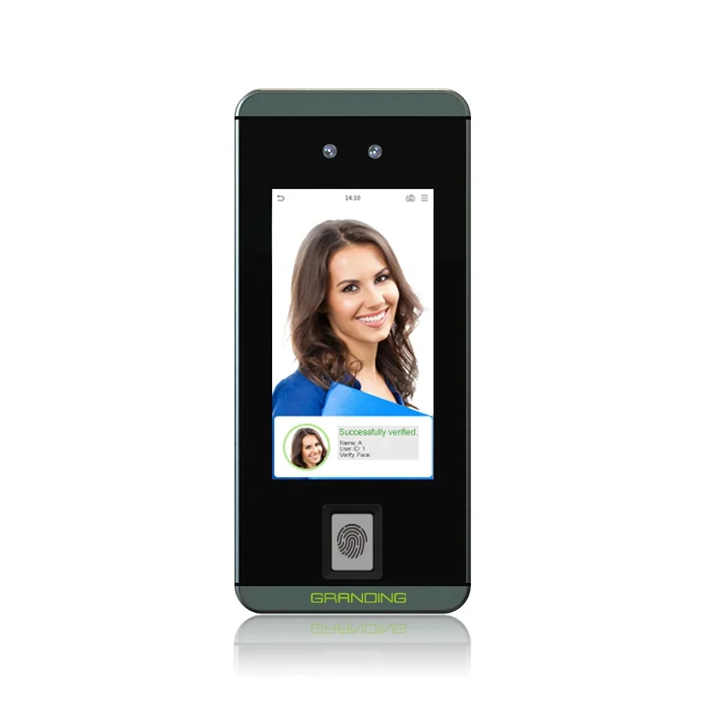 Palm Recognition Face Fingerprint RFID Proximity Card Biometric Access Control Time Attendance (FacePro1-P)