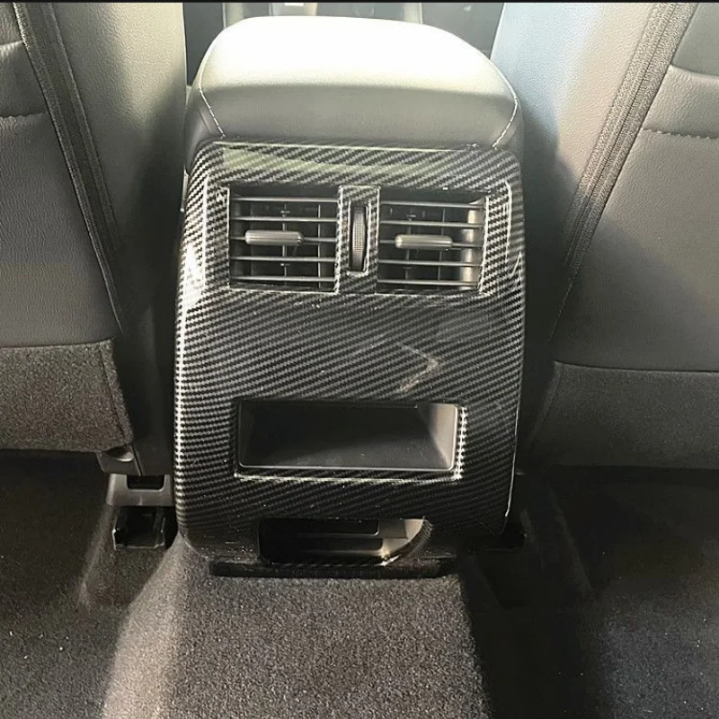 Fit For Mitsubishi Outlander 2022 2023 2024 Car Accessories Rear Air Conditioning Vent Outlet Auto Parts Trims Interior Sticker