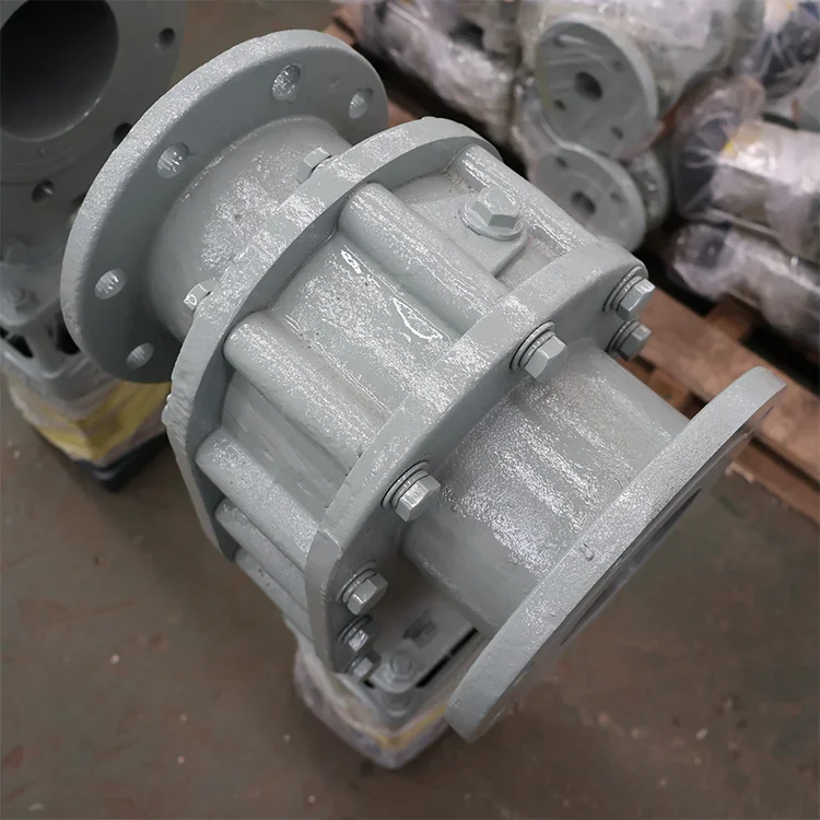 Valvola pneumatica a doppio tappo in ceramica resistente all'usura